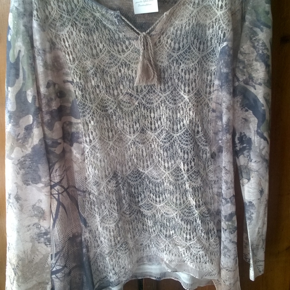 Mesh Knit Tunic from Germany